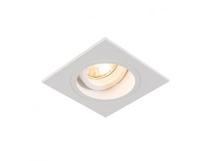 LED zápustné svítidlo Chuck DL, čtverec, bíílá barva