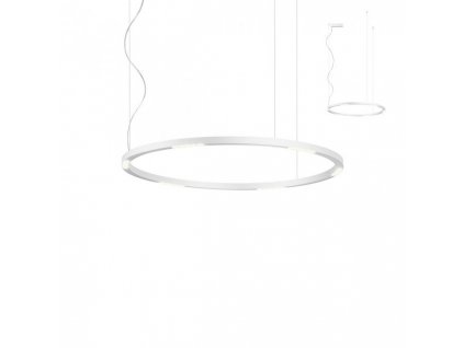 Závěsné LED svítidlo Redo UNION kruhové, 900 mm, bílá