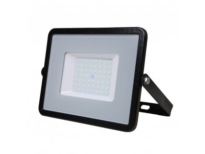 LED reflektor VT-50-B v černé barvě, denní bílá