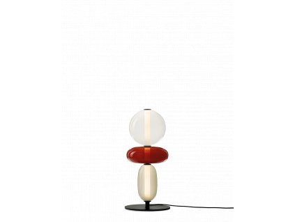 Bomma Pebbles podlahova lampa mala model 1 cervena