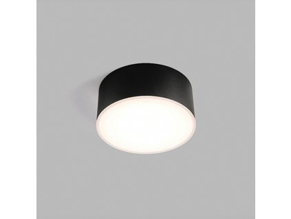 BUTTON II, stropní/nástěnné LED svítidlo, Ø 15 cm, 3000K/4000K, černé
