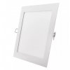 LED zápustný panel, 18W, čtverec, 220 mm