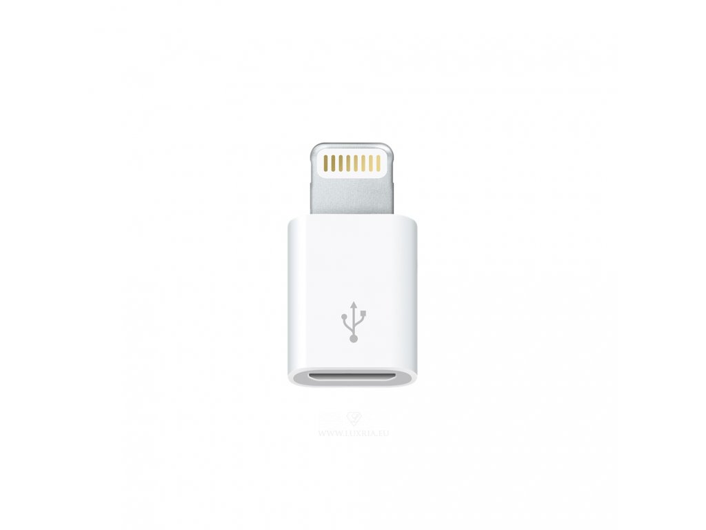 Apple Lightning to Micro USB Adapter MD820ZMA (EU BLISTER APPLE PACKAGE BOX) (1)