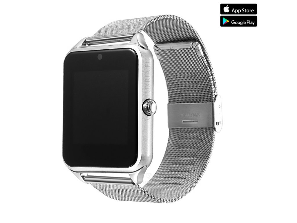 Luxria Watch Z60 - Strieborné elegantné smart hodinky - Luxria