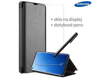 Otváracie Púzdro Roybens Clear View pre Samsung Čierne