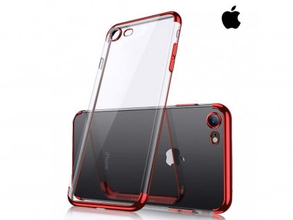 Silikónové Púzdro Roybens Basic pre iPhone - Červené (XS, X, 8 Plus, 7 Plus, 8, 7, 6s Plus, 6 Plus, 6s, 6)