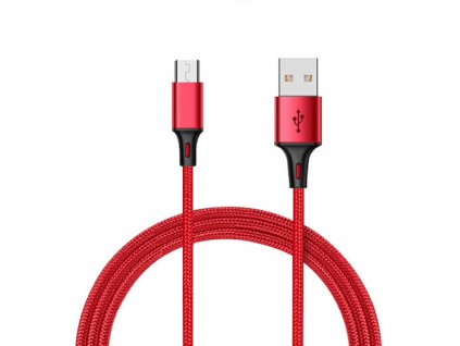 Durable Cable Červený nabíjací usb kábel pre iPhone, Android, type c, micro usb, lighting (1)