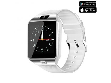 Luxria Smarty DZ09 - Biele inteligentné hodinky 1