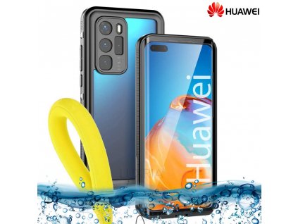 Odolné Vodotesné púzdro Luxria Resistant pre Huawei Čierne (certifikované) 1