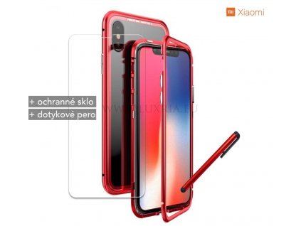 Magnetické púzdro Roybens Magnetic pre Xiaomi - Červené 1