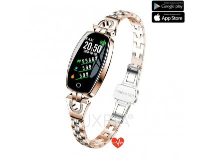 Luxria SmartWatch Luxury L1 - Zlaté inteligetné hodinky 1