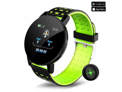 Luxria Watch 119 Plus - Zelené športové smart hodinky 1