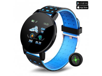 Luxria Watch 119 Plus - Modré športové smart hodinky 1