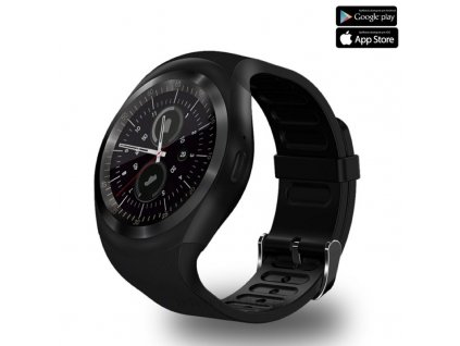 Luxria Smarty Y1 - Čierne inteligentné hodinky 1