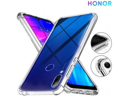 Silikónové Púzdro Luxria Clear Absorb pre Honor Priehľadne