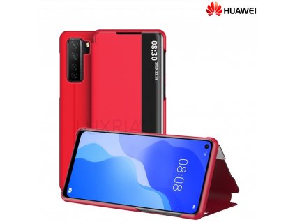 Púzdro Luxria SmartCase pre Huawei - Červené  + Darček ochranné sklo na displej