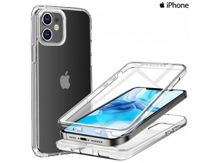 dvojdielne puzdro luxria clear 360 pre apple iphone priehladne 1