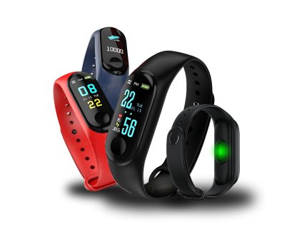 Luxria SmartWatch M3 Inteligentny naramok s meracom tepu, krokov a inych funkcii 2