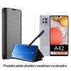 Otvaracie Puzdro Luxria Roybens Clear View pre Samsung Cierne Variant Samsung Galaxy A42