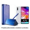 Otvaracie Puzdro Luxria Roybens Clear View pre Samsung Modre Variant Samsung Galaxy A70
