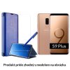 Otvaracie Puzdro Luxria Roybens Clear View pre Samsung Modre Variant Samsung Galaxy S9 Plus