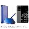 Otvaracie Puzdro Luxria Roybens Clear View pre Samsung Modre Variant Samsung Galaxy S20 Ultra