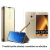 Otvaracie Puzdro Luxria Roybens Clear View pre Samsung Zlate Variant Samsung Galaxy A3 2017
