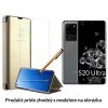 Otvaracie Puzdro Luxria Roybens Clear View pre Samsung Zlate Variant Samsung Galaxy S20 Ultra