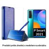 Otvaracie Puzdro Luxria Roybens Clear View pre Huawei Modre Variant Huawei P Smart 2021
