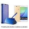 Otvaracie Puzdro Luxria Roybens Clear View pre Huawei Modre Variant Huawei P10 Lite