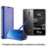 Otvaracie Puzdro Luxria Roybens Clear View pre Huawei Modre Variant Huawei Mate 10 Pro