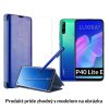 Otvaracie Puzdro Luxria Roybens Clear View pre Huawei Modre Variant Huawei P40 Lite E