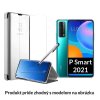 Otvaracie Puzdro Luxria Roybens Clear View pre Huawei Strieborne Variant Huawei P Smart 2021