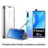 Otvaracie Puzdro Luxria Roybens Clear View pre Huawei Strieborne Variant Huawei P Smart Pro