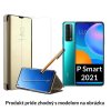 Otvaracie Puzdro Luxria Roybens Clear View pre Huawei Zlate Variant Huawei P Smart 2021