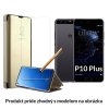 Otvaracie Puzdro Luxria Roybens Clear View pre Huawei Zlate Variant Huawei P10 Plus
