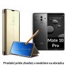 Otvaracie Puzdro Luxria Roybens Clear View pre Huawei Zlate Variant Huawei Mate 10 Pro