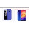 Puzdro Roybens 360 Full Body pre Xiaomi + tvrdene sklo modre pre XiaomiRedmi Note 7, Note 7 Pro, Note 7S
