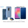 Otváracie Púzdro Roybens Clear View pre Honor View 10 modré