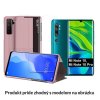 Otvaracie puzdro Luxria Smart Case pre Xiaomi, ruzove Variant Xiaomi Mi Note 10, Mi Note 10 Pro