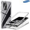 Dvojdielne Púzdro Luxria Clear 360° pre Samsung - Priehľadné