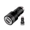 luxria car charge g100 2x usb adapter do auta 5 farieb cierna