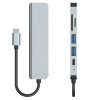 Luxria Hub Mini 6 in 1 Hliníkový USB hub so 6 vstupmi ( type C )4