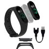Luxria SmartWatch M3 Inteligentny naramok s meracom tepu, krokov a inych funkcii 4