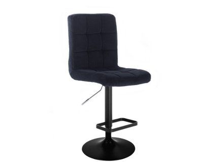 54423 barova zidle toledo velur na cernem taliri cerna