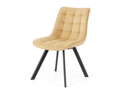 Židle ORLEN VELUR - béžová