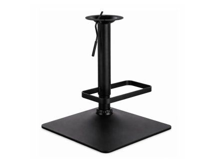 Podstava pro barové židle - černá hranatá podstava - set