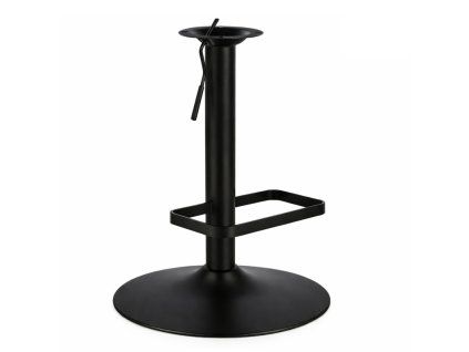 Podstava pro barové židle - černý talíř - set