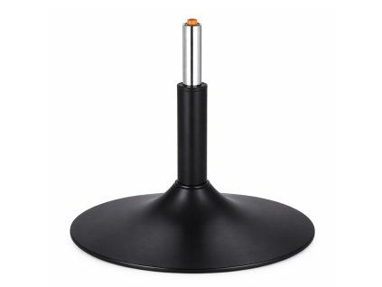 Černá kulatá podstava (talíř) pro židle a křesla - set