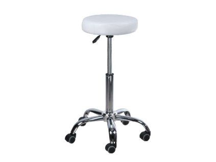 Taburet PING - bílý